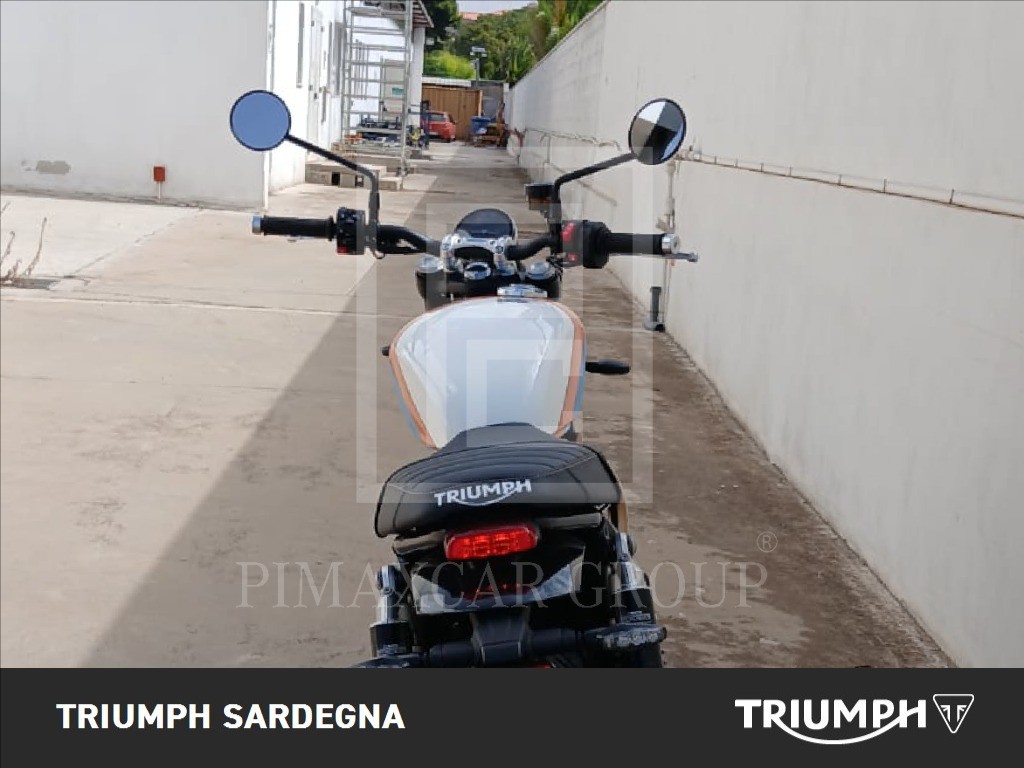TRIUMPH Speed Twin 900 Pure White/Blue/Orange Abs